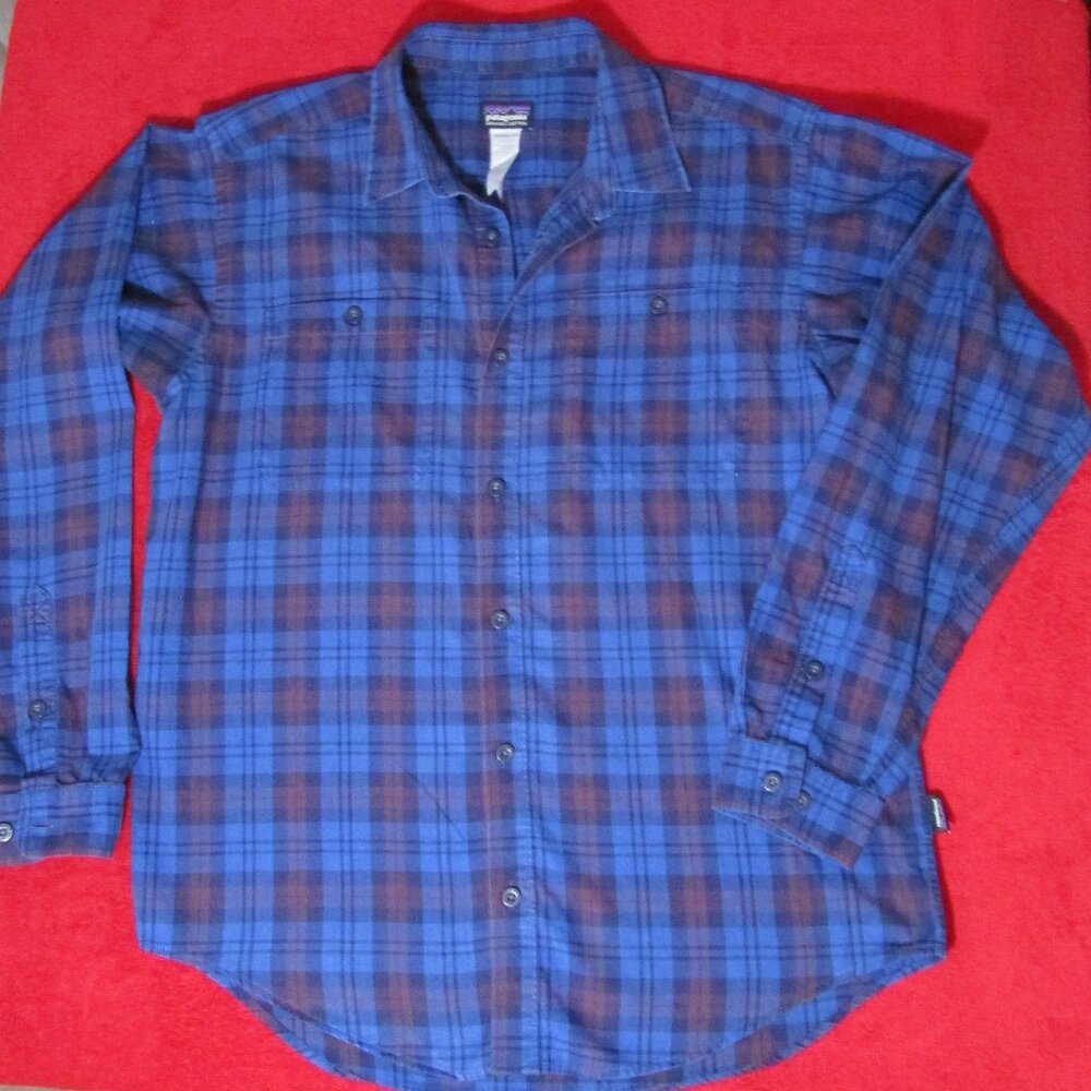 Vintage Patagonia Plaid 100% Organic Cotton Shirt